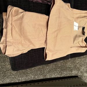 Teens XS OPT short outfit in light pink NWT